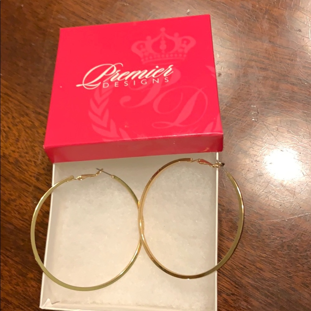 Premier Designs Jewelry Gold plated earrings